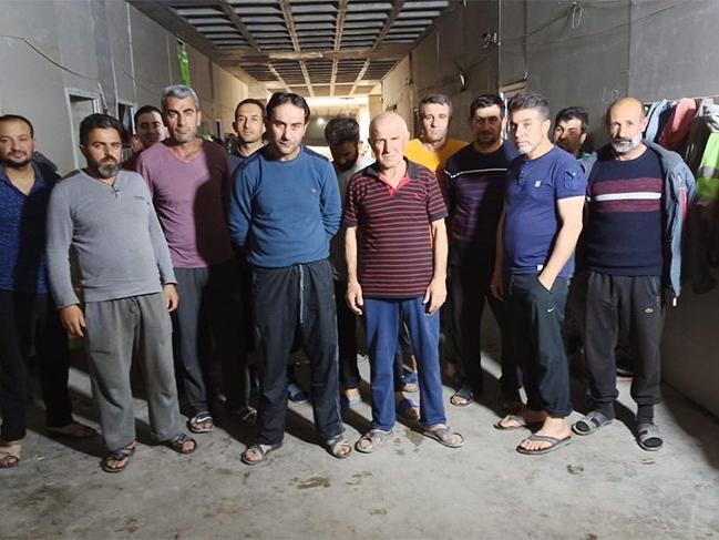 63 Türk işçi Irak'ta mahsur kaldı! 'Cenazeyi bile gönderemiyoruz'