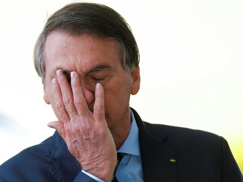 Brezilya'da tepki çeken görüntü! Devlet Başkanı Bolsonaro salgını umursamadan...