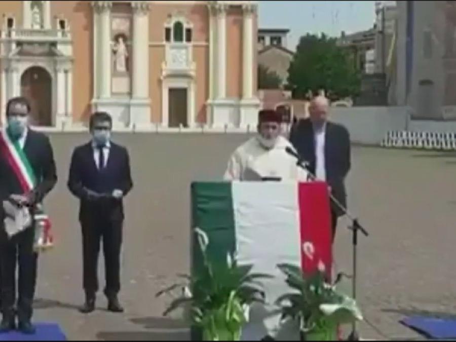 İtalyan belediye başkanından, "Birlikte dua ediyoruz" etkinliği