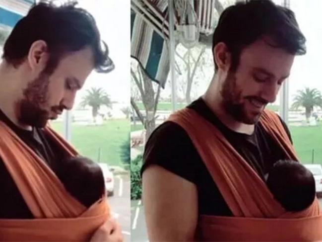 Salih Bademci'den kızıyla ilk poz