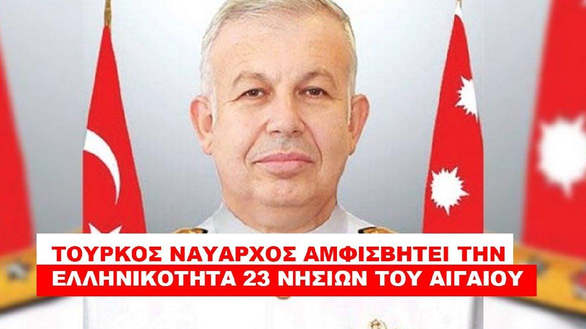 Türk amirale ölüm tehditleri