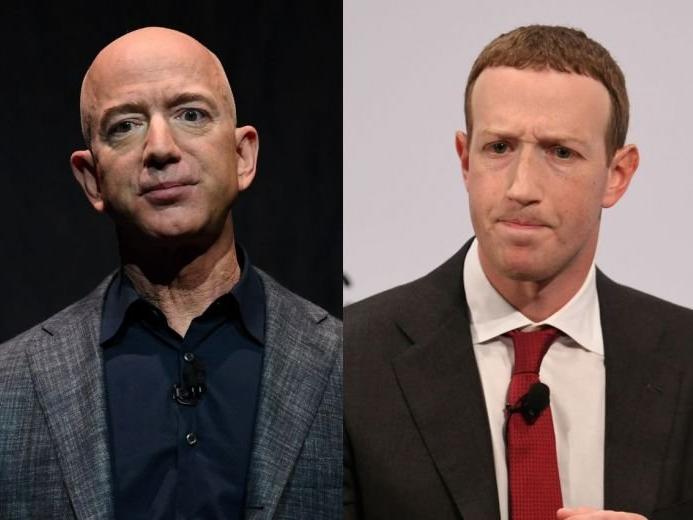 Jeff Bezos, Zuckerberg'i ikiye katladı
