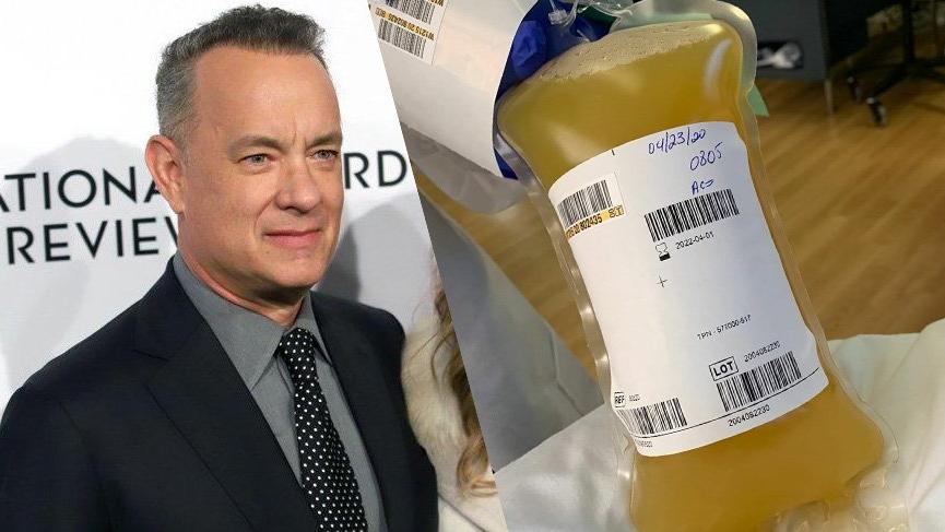 Tom Hanks plazma bağışında bulundu