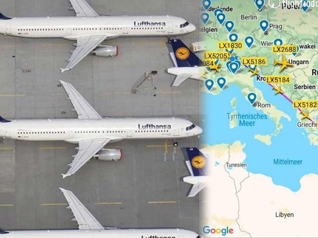 Coronada alışılmadık trafik! İsviçre’den Ürdün'e onlarca uçak gidiyor