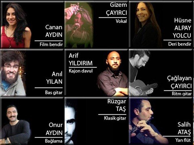 8 farklı şehirde, 12 müzisyen cep telefonları ile şarkı hazırladı