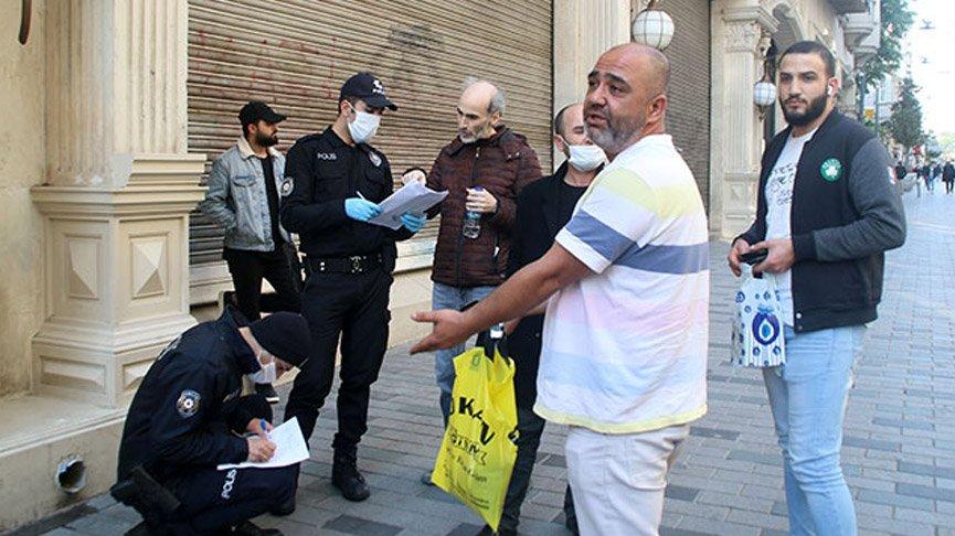 Maskesiz dolaşanlara 1000 lira ceza kesildi! Vatandaşlar itiraz etti