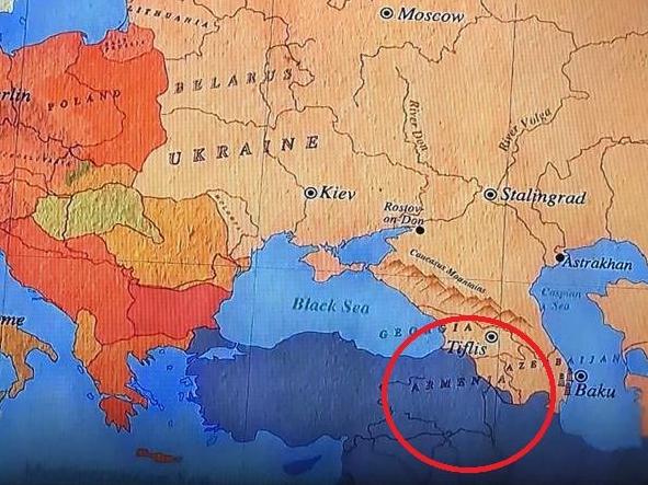 Tarih kanalından tarihi skandal! Doğu Andolu Bölgesi'ni Ermenistan sınırlarında gösterdiler