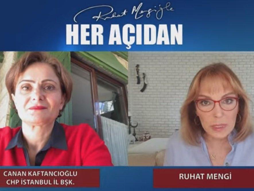 Canan Kaftancıoğlu, Ruhat Mengi'nin sorularını yanıtladı