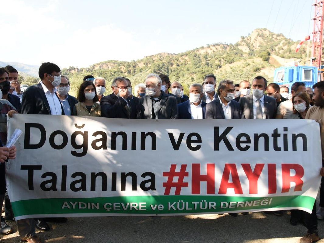 CHP ve İYİ Partili milletvekilleri JES Santrallerini birlikte protesto etti