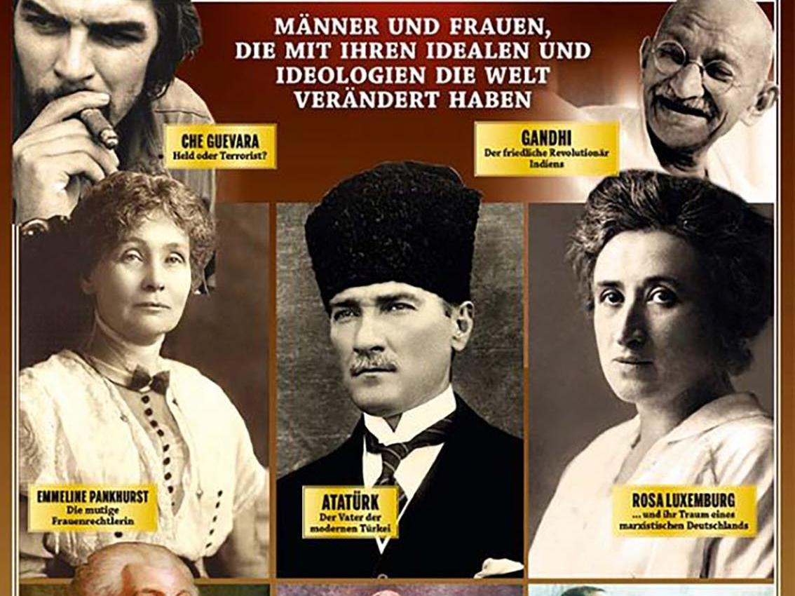 Alman dergisinden 'en büyük devrimciler' kapağı: Atatürk tam merkezde!