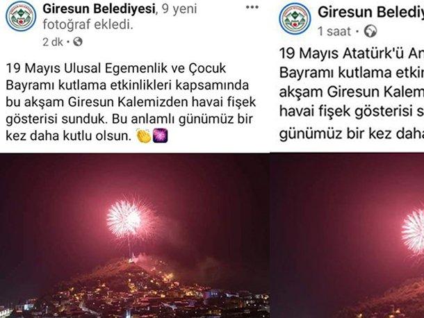 TRT'den sonra AKP'li Belediye de bayramları karıştırdı