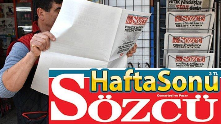 SÖZCÜ ve SÖZCÜ HaftaSonu bugün yine dopdolu... Sakın kaçırmayın!