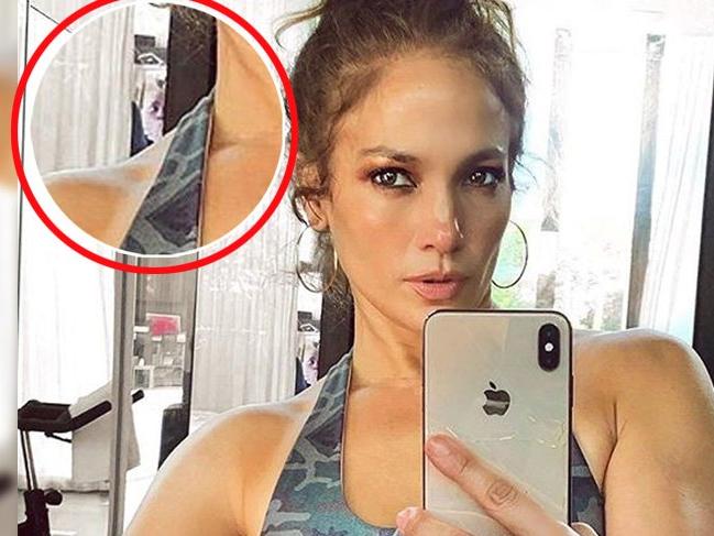 Jennifer Lopez'in selfie'sinden görünen maskeli adamın sırrı çözüldü