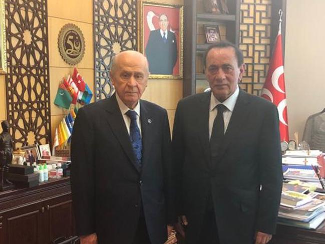 Çakıcı'dan MHP lideri Bahçeli'ye ziyaret