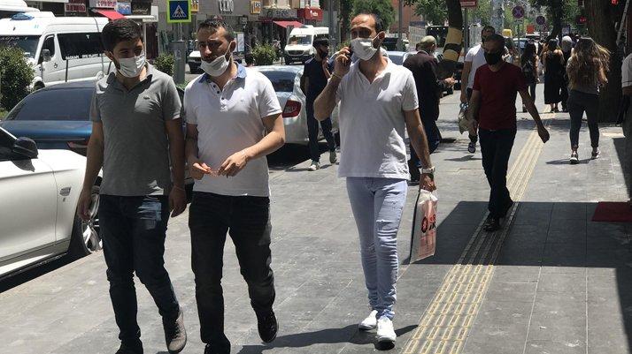 Diyarbakır'da maskesiz sokağa çıkma yasağı başladı