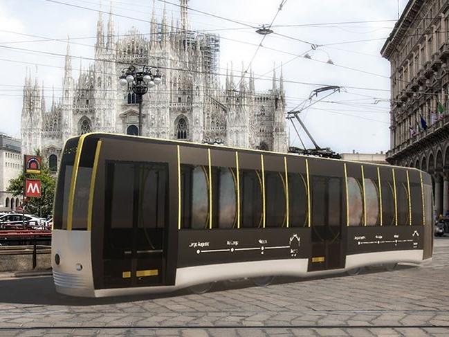 Sosyal mesafeli tramvay tasarlandı
