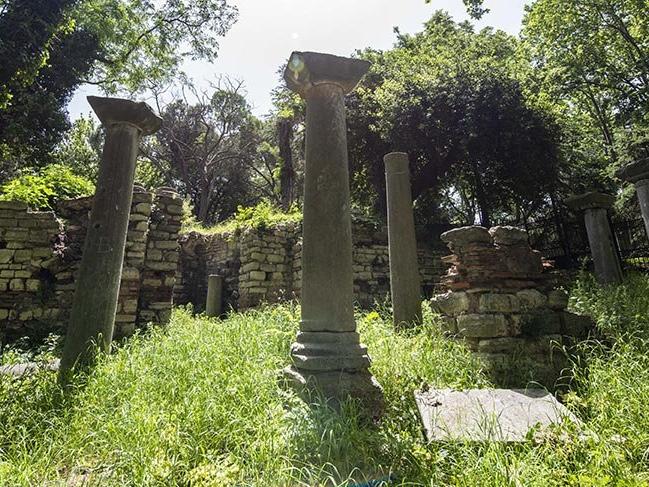 Gülhane Parkı'ndaki Aziz Pavlos Yetimhanesi Kalıntıları