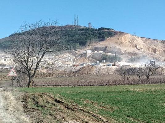 Tekirdağ'da taş ocağı isyanı: Ürünlerimiz zarar gördü