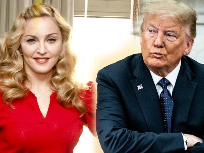 Madonna'dan Donald Trump'a sert çıkış: Nazi, sosyopat