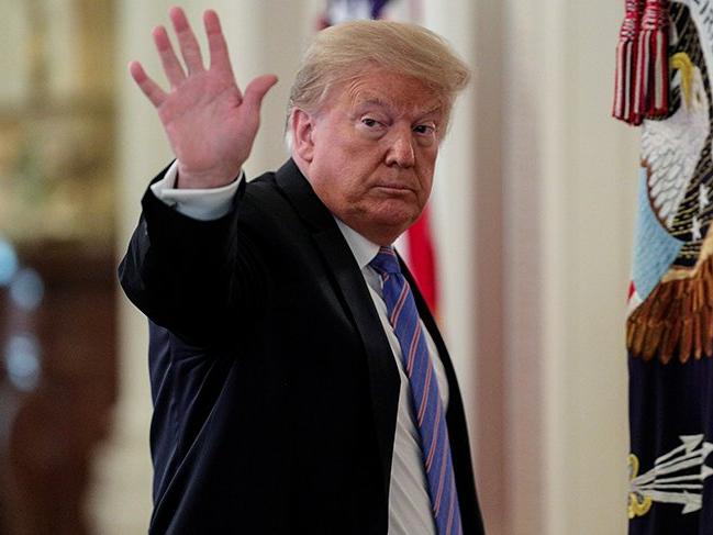 Trump tepki çeken videoyu sildi!