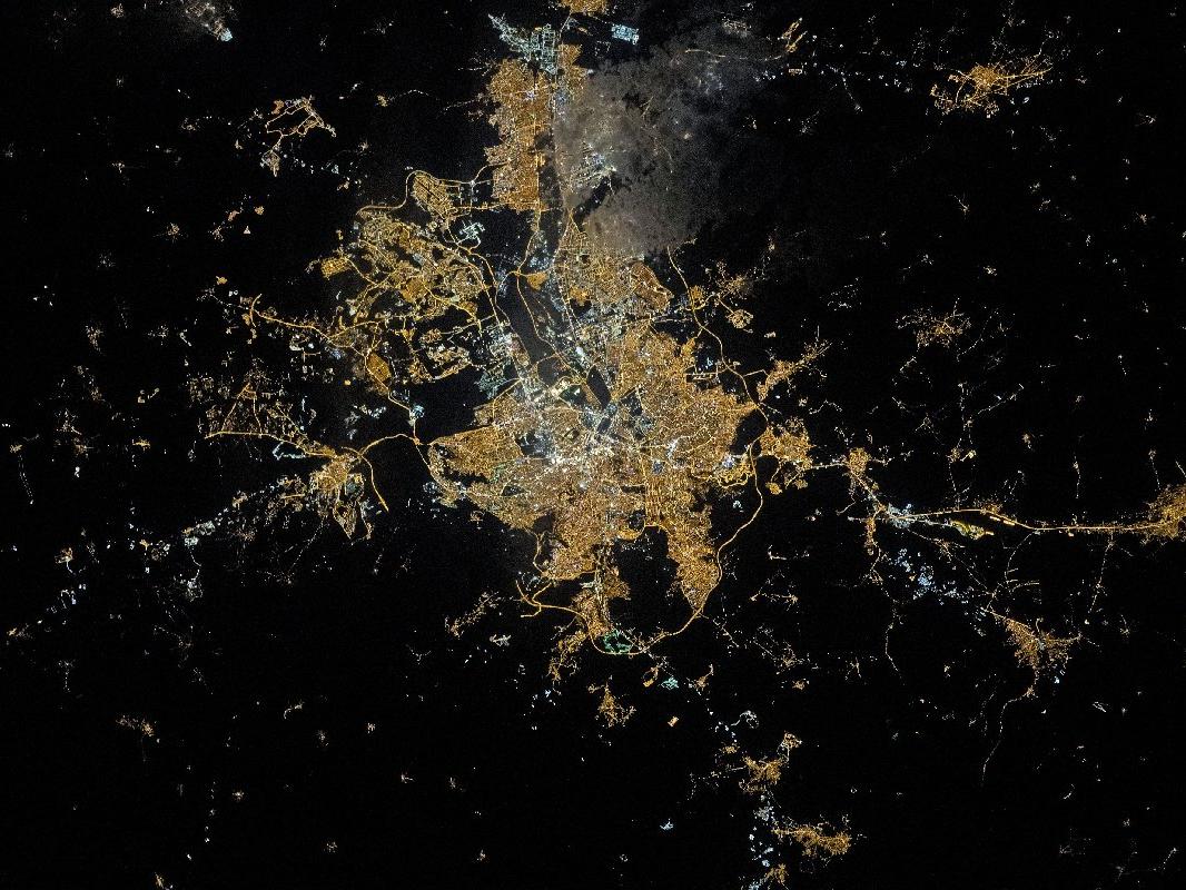 NASA tüm dünyaya Ankara'nın fotoğrafını paylaştı!