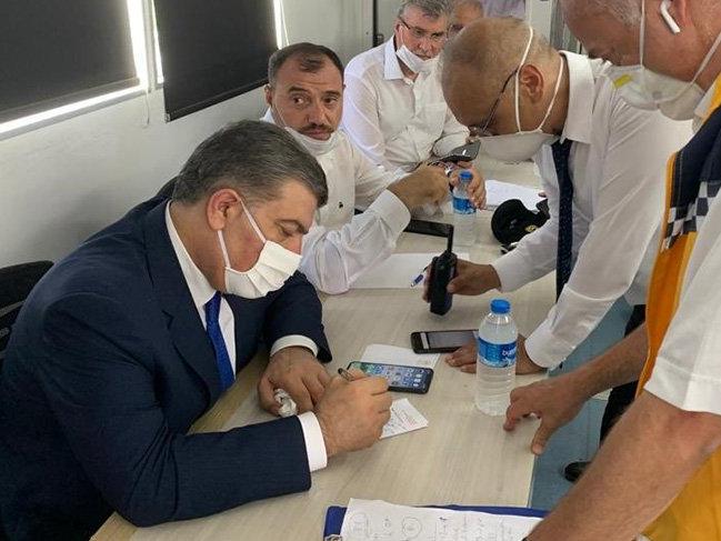 Sağlık Bakanı Koca'dan havai fişek fabrikası ile ilgili açıklama