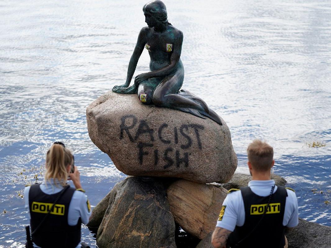Kopenhag'ın simgesi 'Küçük Deniz Kızı'na ikinci saldırı