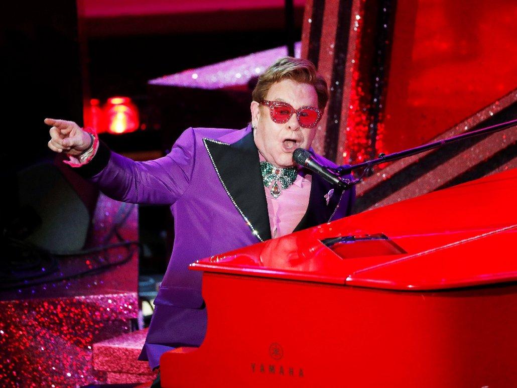 Elton John'un 50. yılına özel para