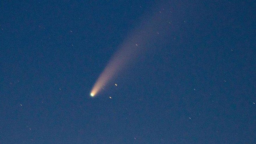 Neowise kuyruklu yıldızı Tekirdağ'da görüntülendi