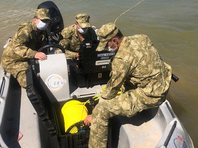 Deniz Kuvvetleri ekipleri Tunceli'de arama çalışmalarına katıldı