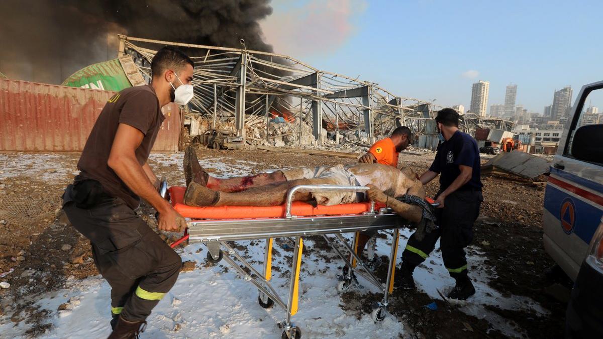Beyrut'taki patlamada hâlâ 21 kişi kayıp!