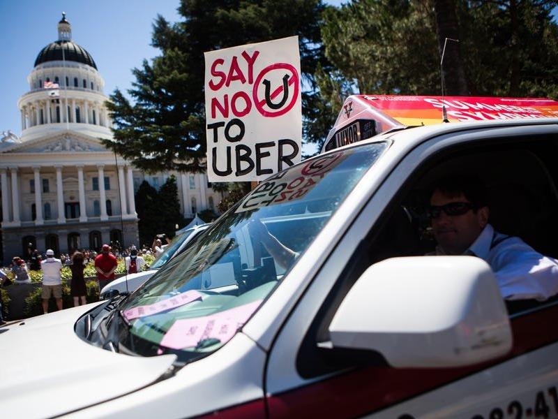 Uber ve Lyft, California’da yasaklanabilir