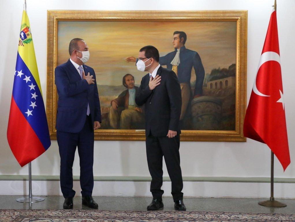 Dışişleri Bakanı Çavuşoğlu, Venezuela'da!