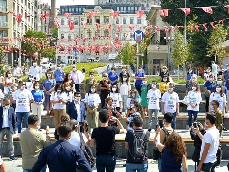 CHP İstanbul İl Örgütü, İstanbul Sözleşmesi için sahaya çıktı