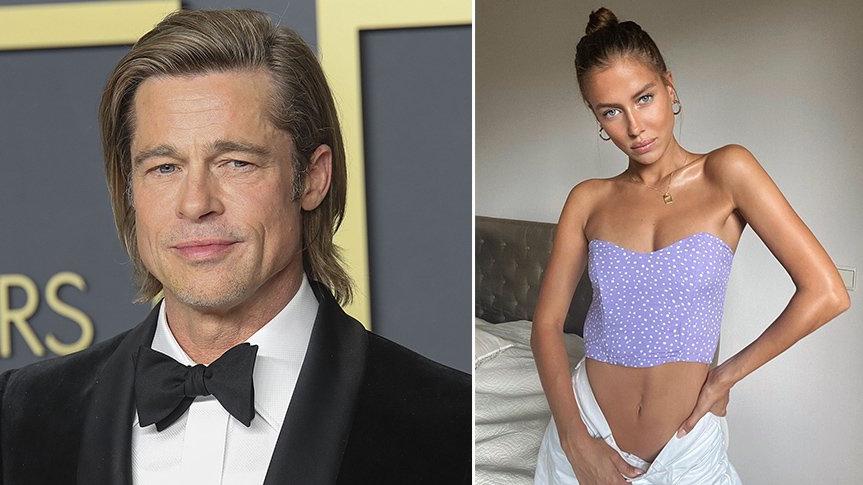 Brad Pitt, aşkı Alman model Nicole Poturalski'de buldu