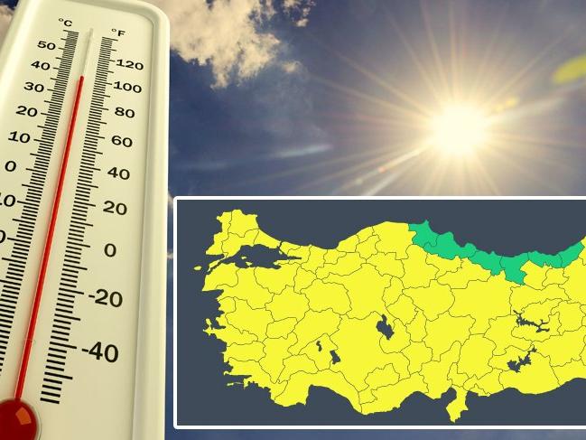Meteoroloji'den 75 il için sarı uyarı! Sıcaklıklar yükseliyor