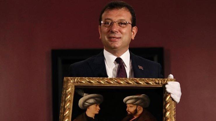 Fatih Sultan Mehmet tablosu yuvasına döndü