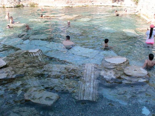 Türkiye'nin en güzel antik yüzme havuzu “Kleopatra”