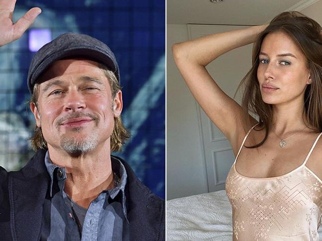 Brad Pitt'in yeni sevgilisi 'stalk' yaparken yakalandı!