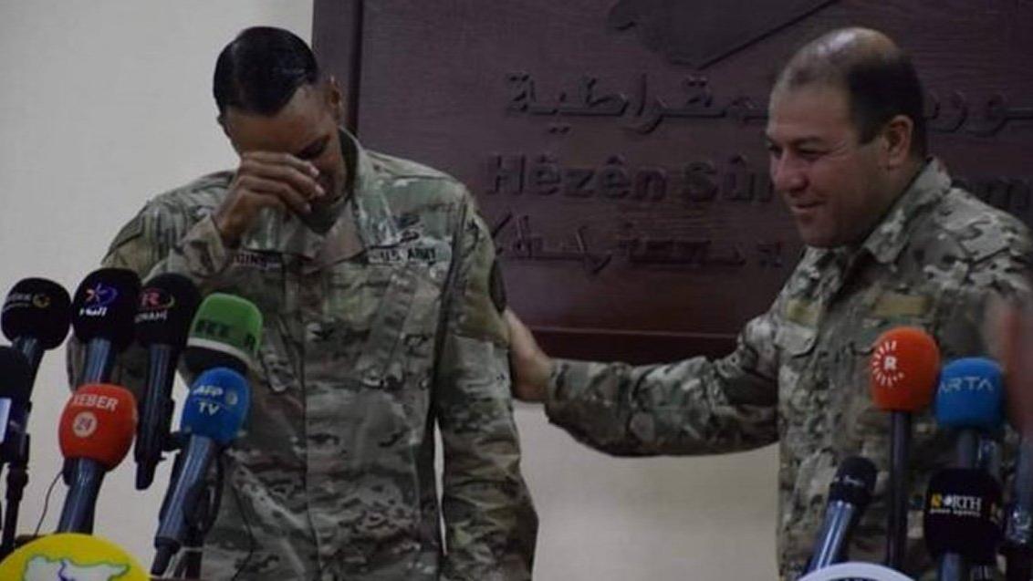 Skandal olay: ABD'li asker PKK'ya destek veremeyeceği için ağladı