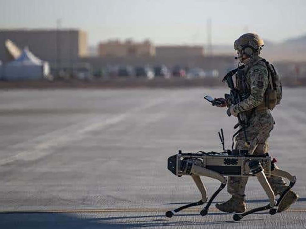 ABD ordusunun üslerini robot köpekler koruyacak