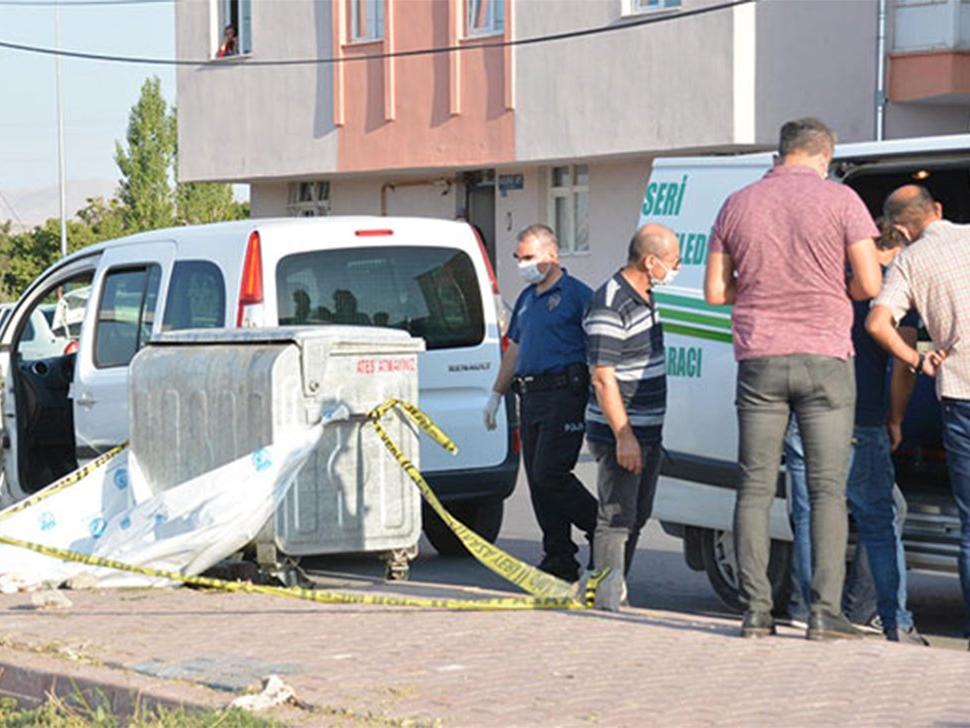 Kayseri'de, çöp konteynerinde bebek cesedi bulundu