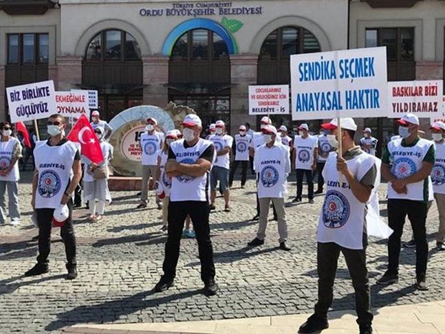 AKP'li Belediye, kendi istediği sendikaya geçmeyen 24 işçinin görev yerini değiştirdi