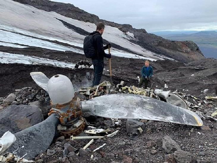 Buzullar eriyince gün yüzüne çıktı! ABD uçağı 76 yıl sonra bulundu