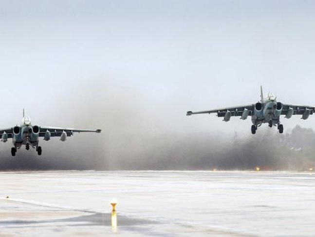 Rusya'da düşen Su-35 tipi uçağı başka bir uçak yanlışlıkla vurmuş!
