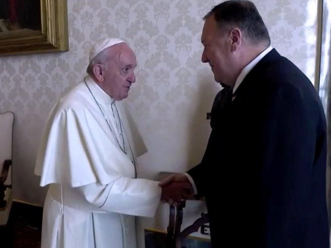 Papa Francis, ABD Dışişleri Bakanı Pompeo'yu reddetti!