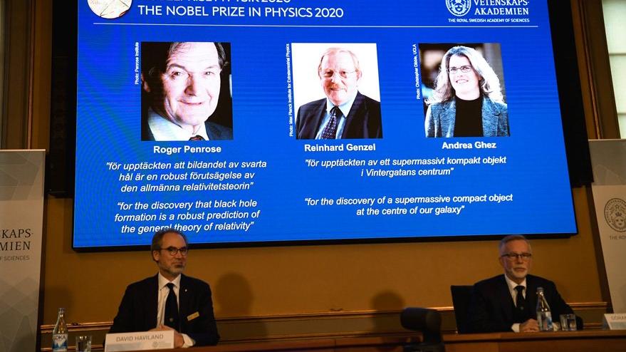 2020 Nobel Fizik Ödülü kara deliği bulan bilim insanlarına verildi