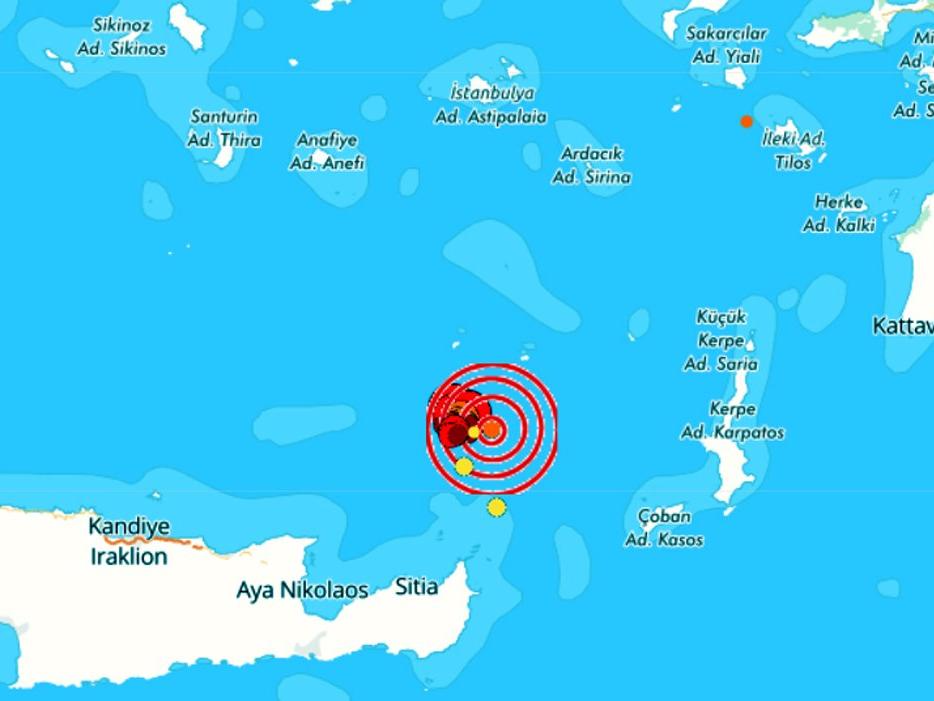 Akdeniz’de deprem fırtınası: 6 saatte 48 sarsıntı yaşandı
