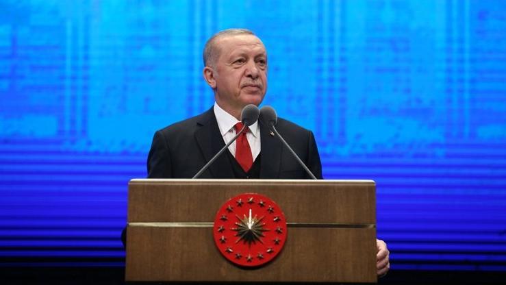 Erdoğan'dan 2020-2021 Yükseköğretim Akademik Yılı Açılış Töreni'nde konuştu.