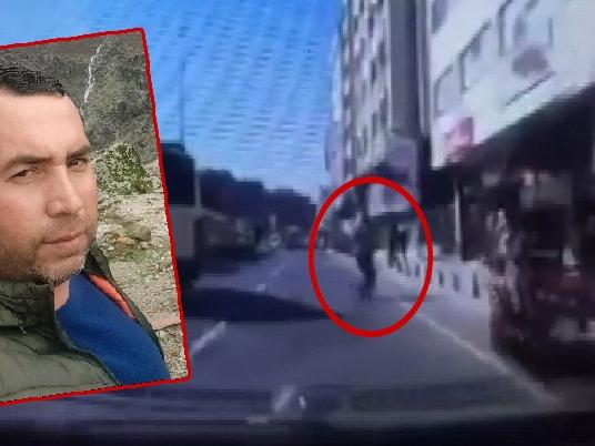 İstanbul'da feci ölüm kamerada